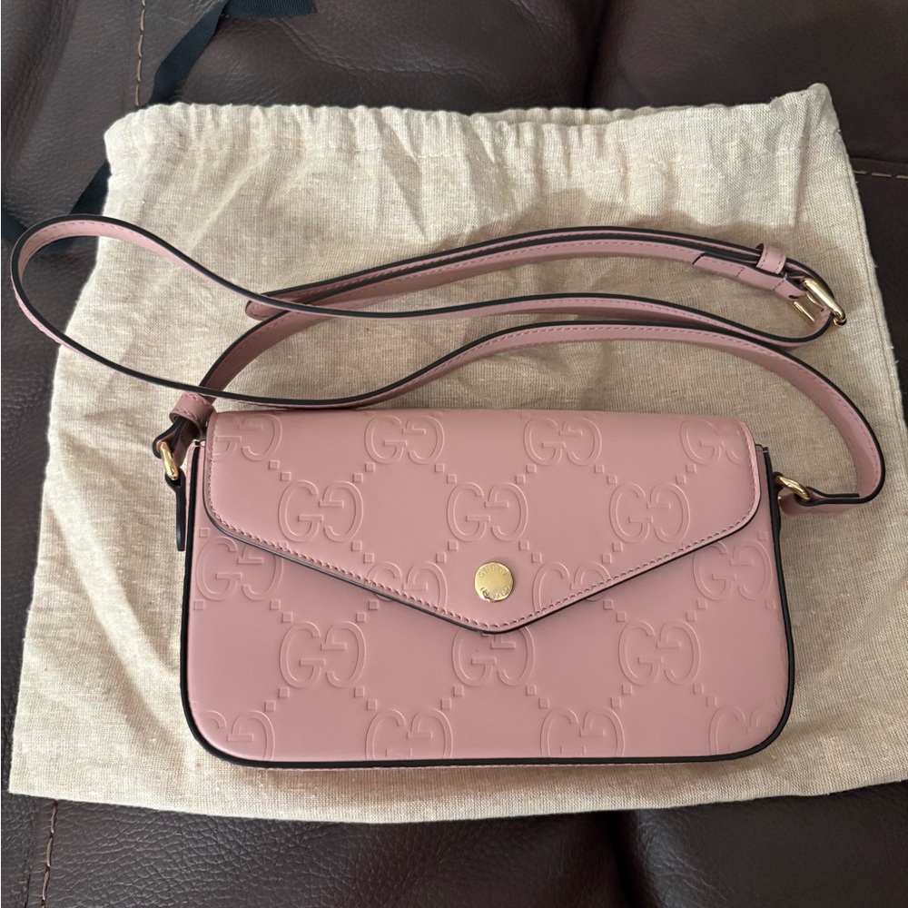 Gucci Blush Pink Crossbody Bag